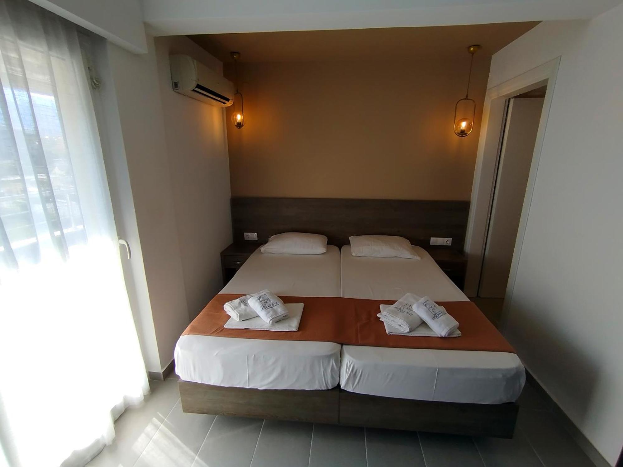 Aegean Blue Apartments & Suites Leptokarya  Quarto foto