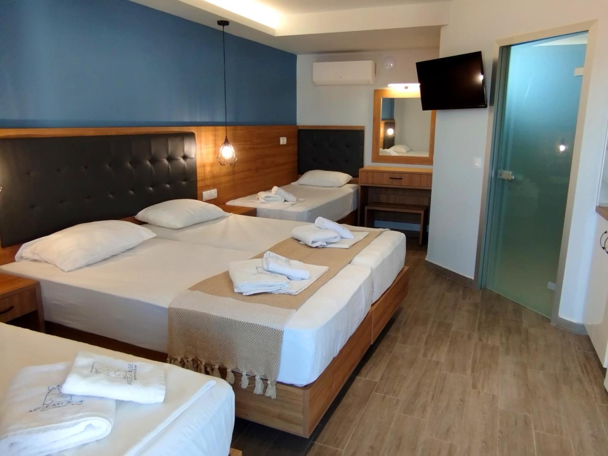 Aegean Blue Apartments & Suites Leptokarya  Quarto foto